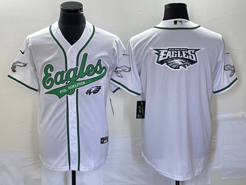 Men's Philadelphia Eagles White Jersey